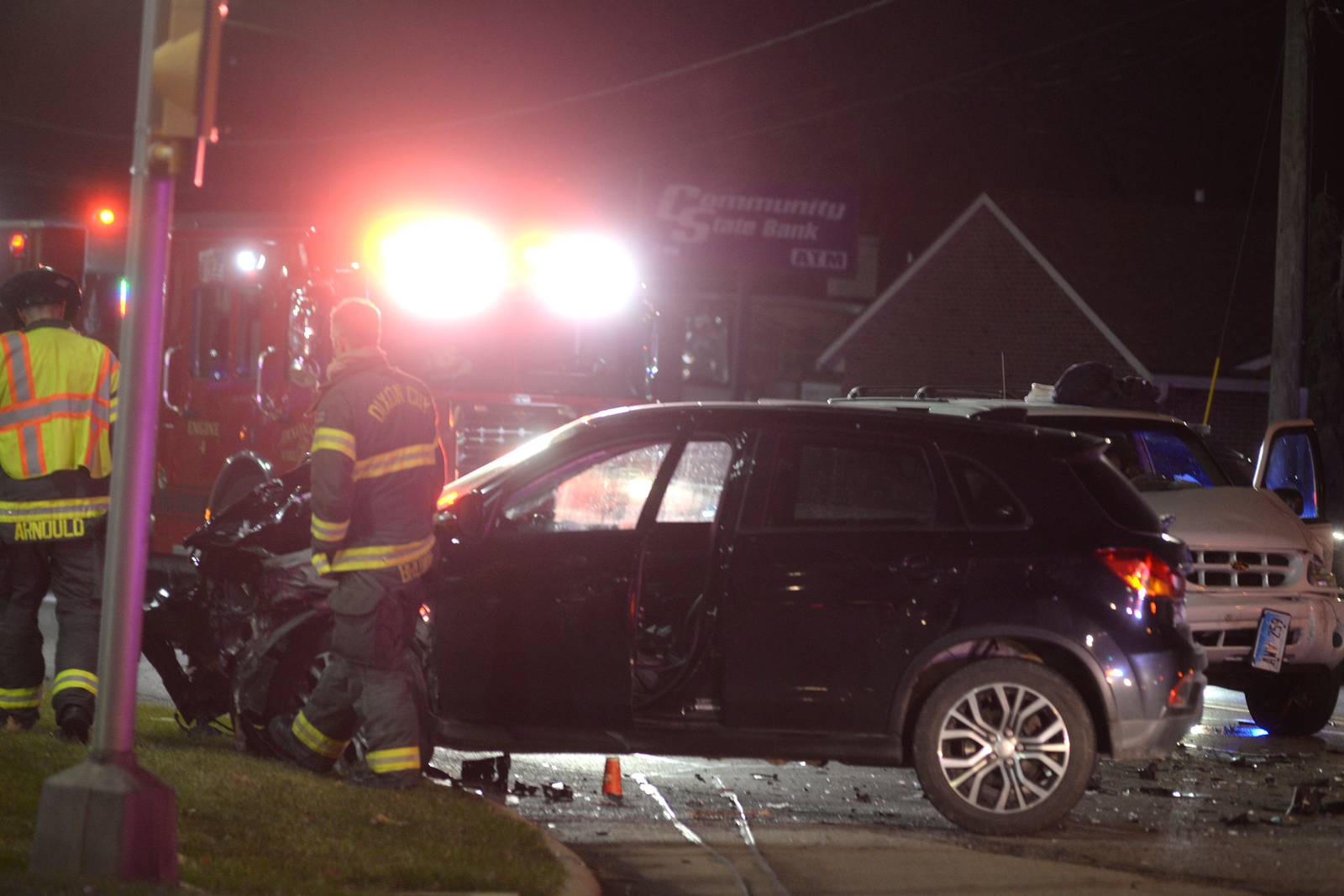 Photos Multicar crash on North Galena in Dixon Shaw Local