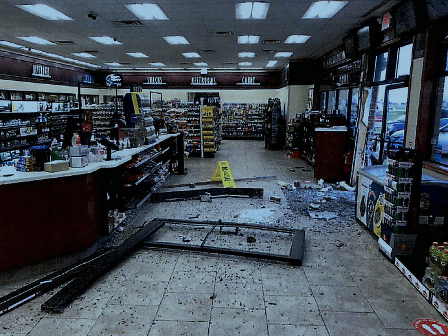 Shabbona man arrested after police said he crashed into Casey’s in