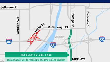 Chicago Street lane closures in Joliet begin Wednesday  