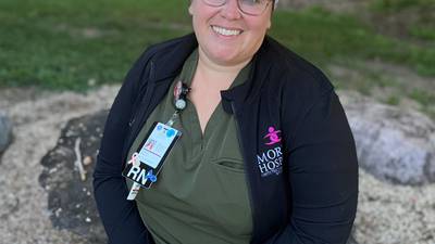 Morris Hospital names OB/GYN nurse Doubek September Fire Starter of the Month