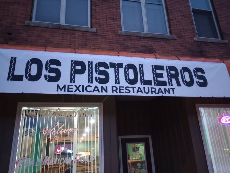 Los Pistoleros recently opened at 219 E. St. Paul St., Spring Valley.