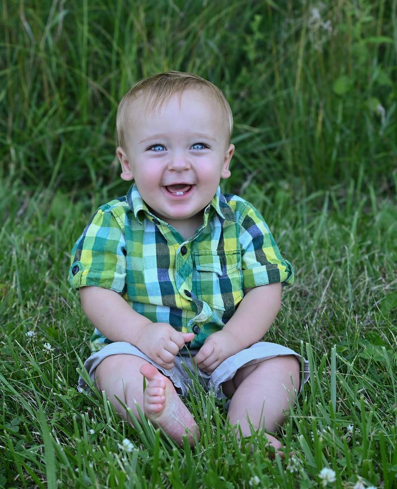 Holden Truckenbrod - 12 month old son of Kyle Truckenbrod and Samantha Manfedini of Cherry.