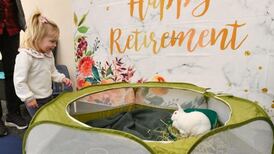 Bourbonnais library bunny hops into retirement
