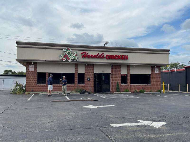 Harold's Chicken, 275 S. Main St., Bourbonnais, was being investigated by fire officials Friday, Sept. 5, 2025, after an apparent fire occurred.
