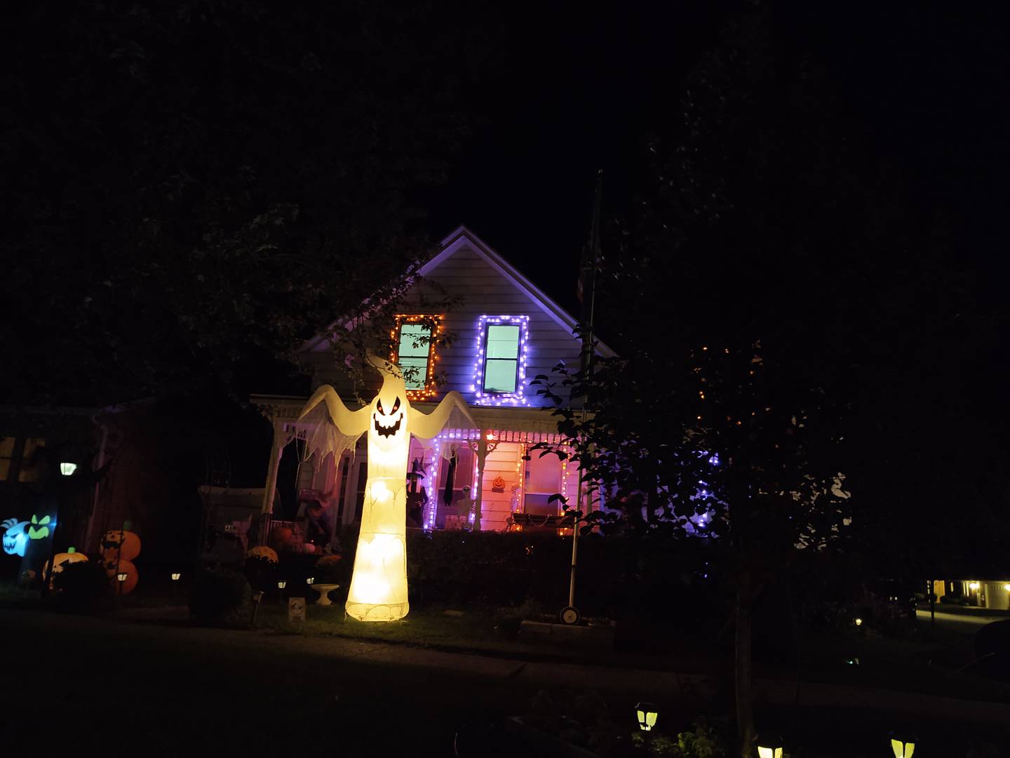 This home along U.S. 52 in Amboy got an early start to the Halloween decorating season. The Gazette and Telegraph are soliciting photos from Halloween decorators show us their best doorstep decor.