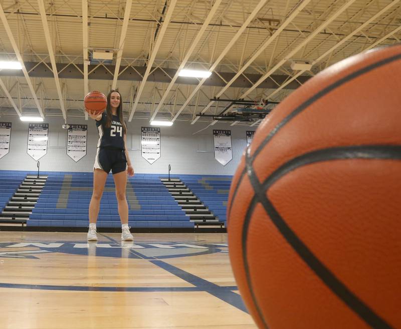 Fieldcrest's Ashlyn May is the 2002-2023 girls basketball player of the year.