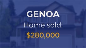 Single-family home in Genoa sells for $280,000