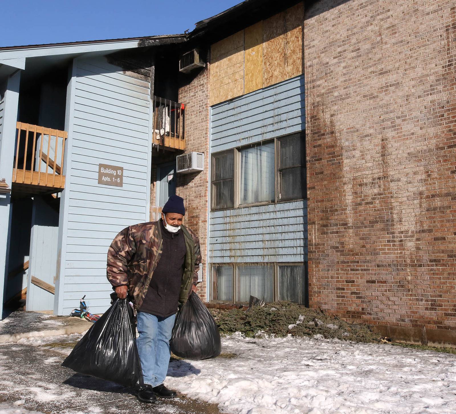 Tuesday fire displaces six DeKalb residents at West Ridge Apartments