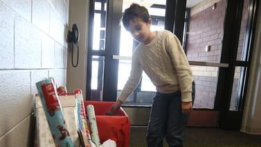 Dimmick third graders launch ‘Small School, Big Hearts’ toy drive