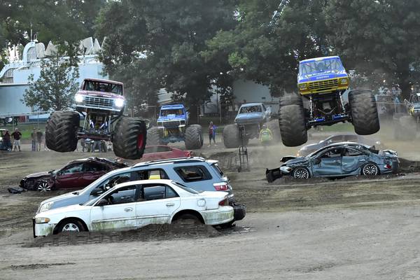 Photos: Monster stomp at the 2025 Whiteside County Fair
