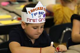 Photos: First Day of School at Westfield Community School in Algonquin