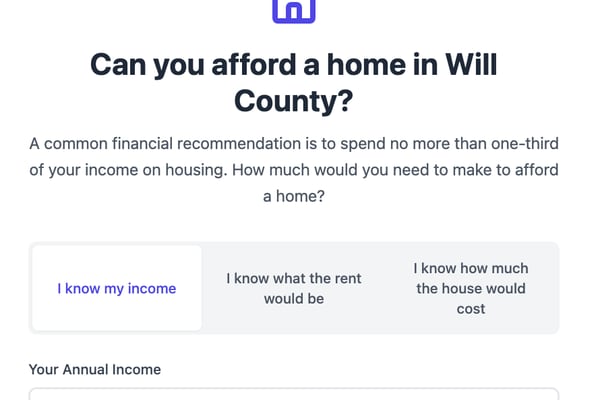 Interactive: Can you afford a home in Will County?