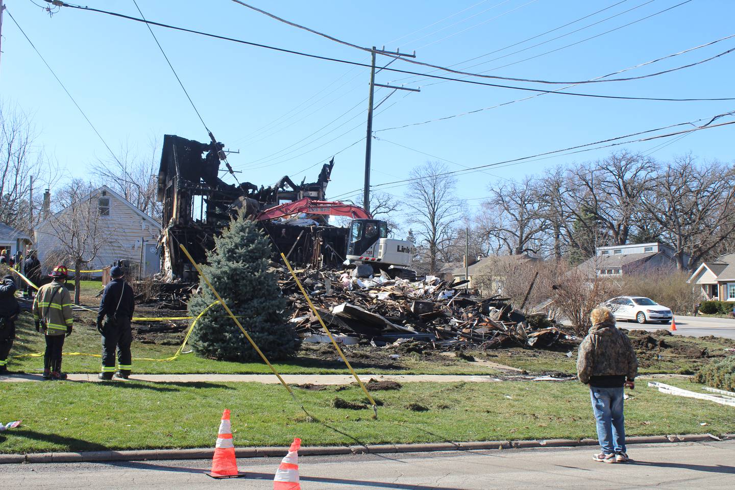 Last Chance House future is uncertain after the Crystal Lake facility is completely destroyed from a fire Tuesday night.
