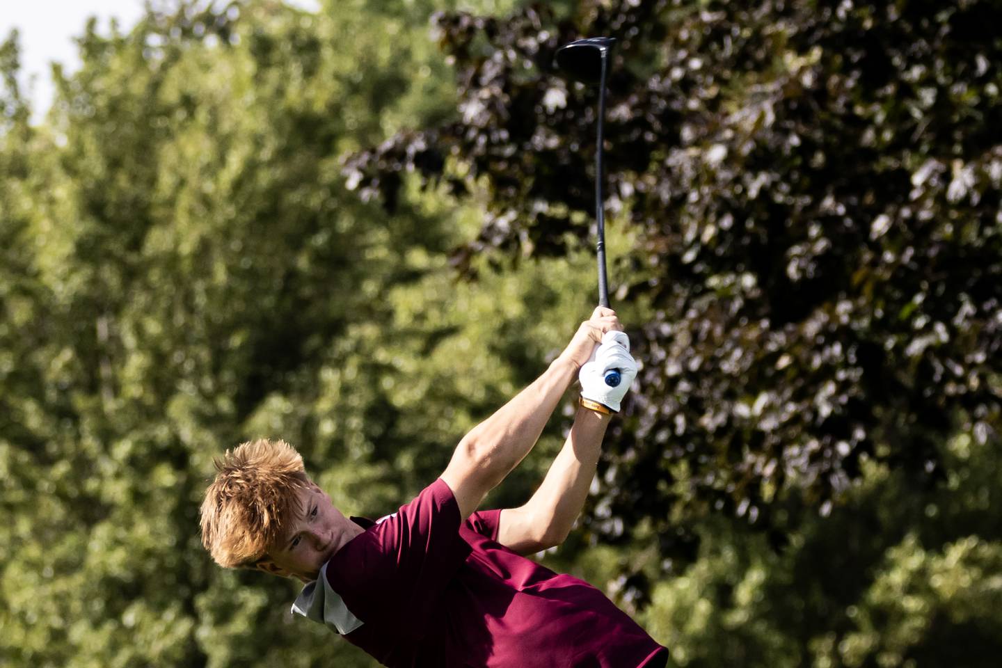 Lockport’s Zachary Skrzypiec competes in the IHSA Boys’ Class 3A Regional at Green Garden in Frankfort on Oct. 1, 2025.