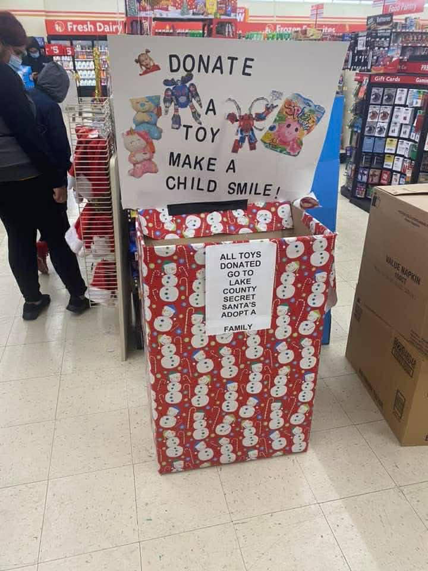 Volunteers collect donations from local stores, wrap gifts and coordinate pickups, all with the same goal: making sure each child has three to five presents waiting under the tree on Christmas morning.