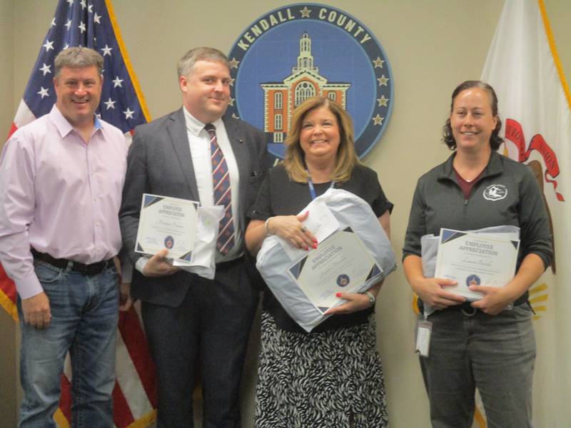Kendall County honors employees for service anniversaries Shaw Local