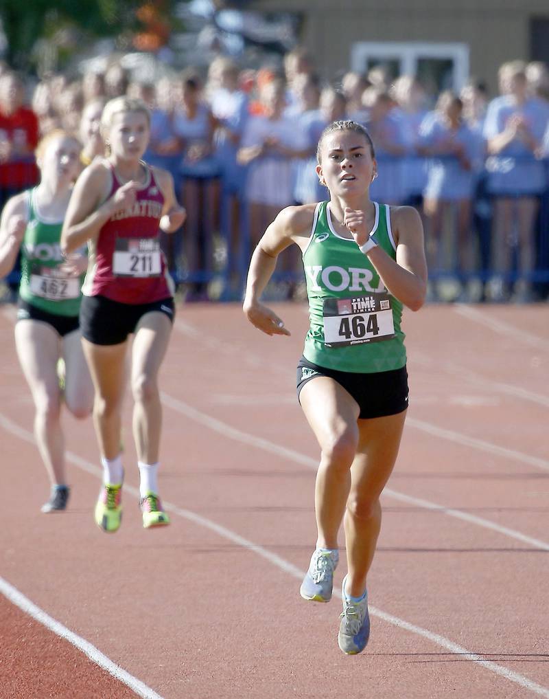 Michaela Quinn of York at the Lake Park 'Harvey Braus' Invite in September 2023.