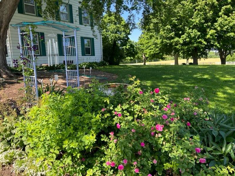DeKalb County History Center garden that will be featured in the Master Gardeners' Garden Walk