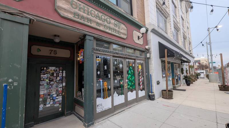 Chicago St. Bar & Grill is seen Thursday, Dec. 19, 2024, at 75 N. Chicago St, in Joliet.