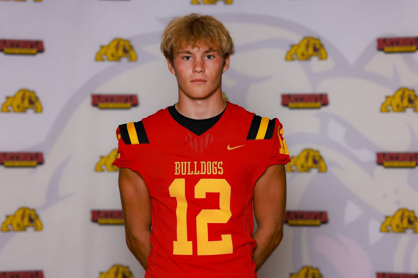 Batavia senior Luke Alwin. Photo courtesy of Ced Jay Photography/Batavia Football.