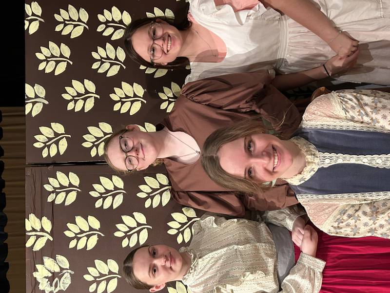Princeton High School drama department's "Little Women" cast