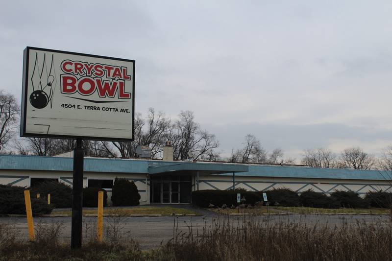 The vacant Crystal Bowl, located at 4504 E. Terra Cotta Ave., may be turned into a self-storage business.