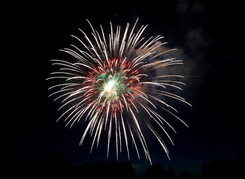 The Elburn Fireworks Show took place at Lions Park on Saturday, July 6, 2024 in Elburn.