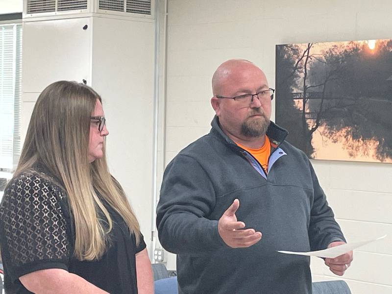 Is a farmers market coming to Utica? Joshua Corcoran and Mary Jo Tillman appeared Thursday, April 10, 2025, at the Utica Village Hall to pitch the project to be located at 615 S. Clark St., immediately south of the Village Green House. Final action can't be taken until next month, however.