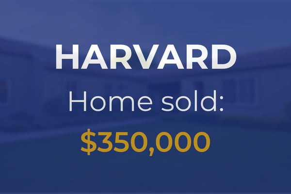 Single-family home sells for $350,000 in Harvard