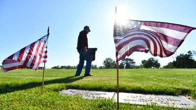 Volunteers needed to place flags on graves of veterans