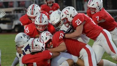 Photos: Oregon downs Rockford Lutheran 40-8 in Week 2 action