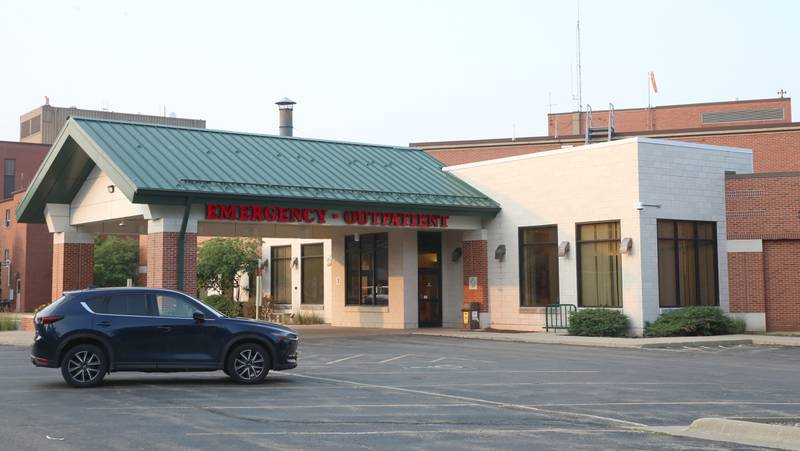 A view of the Emergency department at Saint Clare Medical Center on Wednesday, June 14, 2023 in Princeton. The Emergency department entrance is located on the southwest side of the facility.