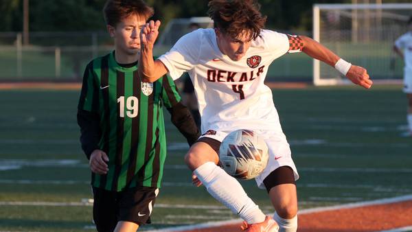 Photos: DeKalb boys soccer hosts St. Edward in Barb Cup