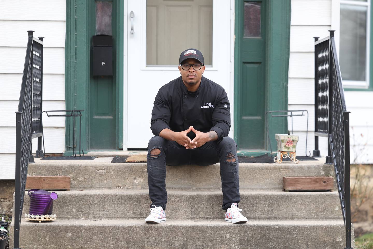 Arron Sain, a personal trainer and nutritionist, sat on his parents' porch in Joliet dreaming about his future.  Sain has trained celebrity clients, including the NFL's Aaron Donald and actor Nick Cannon, and uses his culinary skills to create meal plans for his clients.