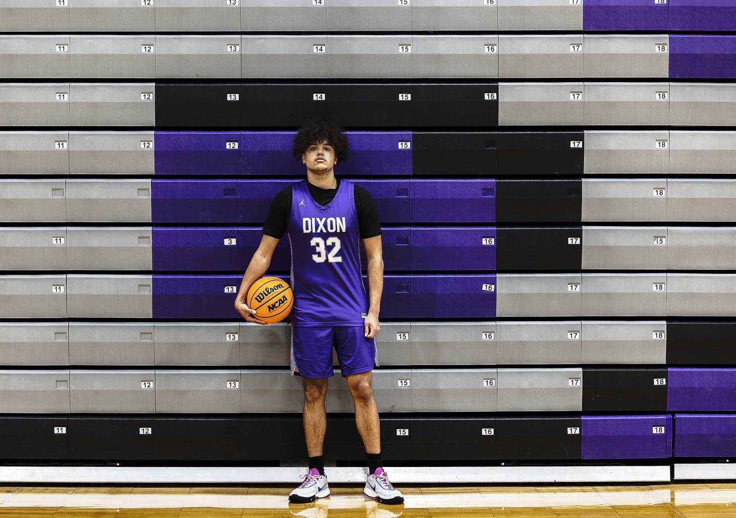 Dixon’s Darius Harrington was named 2024-25 Boys Basketball Player of the Year.
