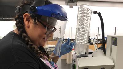 Kishwaukee College students participate in STEM assistantship