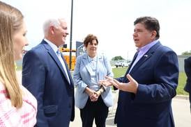 Photos: Governor JB Pritzker visits Joliet
