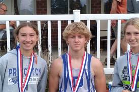 Cross country: Princeton lands three all-conference in Three Rivers Meet