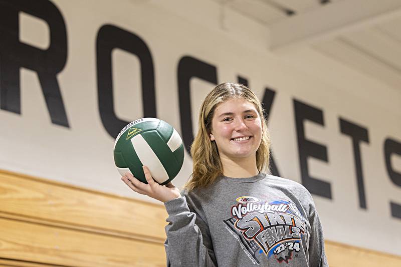 Rock Falls’ Claire Bickett is SVM’s 2023 Volleyball Player of the Year.