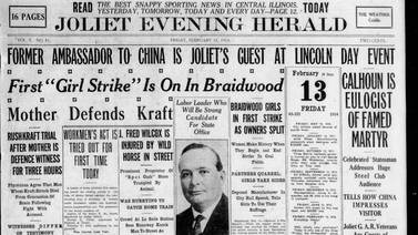 Historical covers for February 13: First “Girl Strike” is on in Braidwood