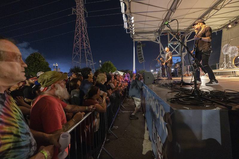 90’s rock band Everclear plays to a capacity crowd Monday, July 3, 2023 in Dixon. The headliner brought the downtown portion of the  festival to a close.