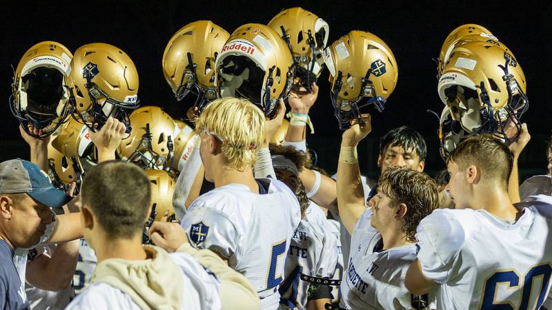 Photos: Marquette rolls over Dwight 50-19 in Week 4 football