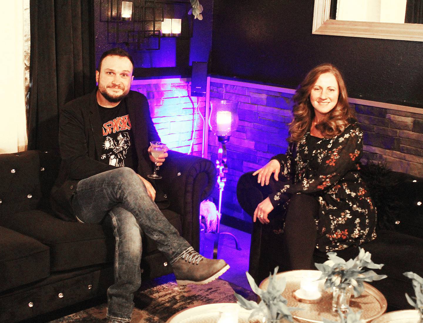 Refat and Michelle Hasankolli own The Wolf Den Speakeasy in Pearl City, located in the back of Route 73 Brew and Chew.