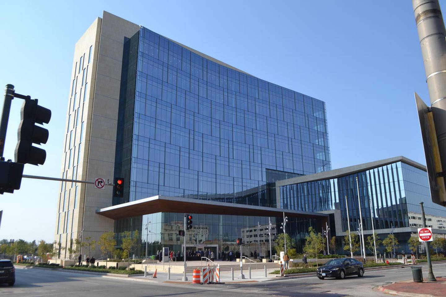 The new Will County Courthouse opened for the public in November of 2020.