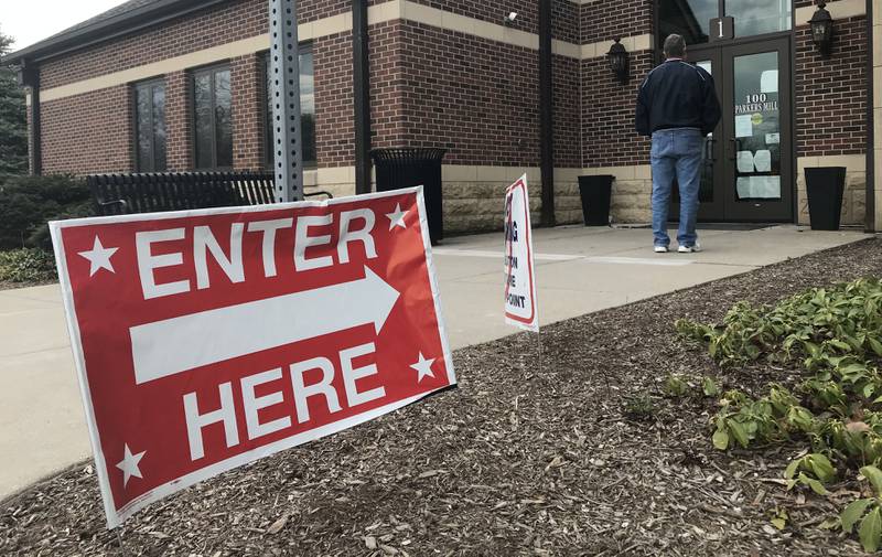 Early voting is now open for voters at Oswego's Village Hall.