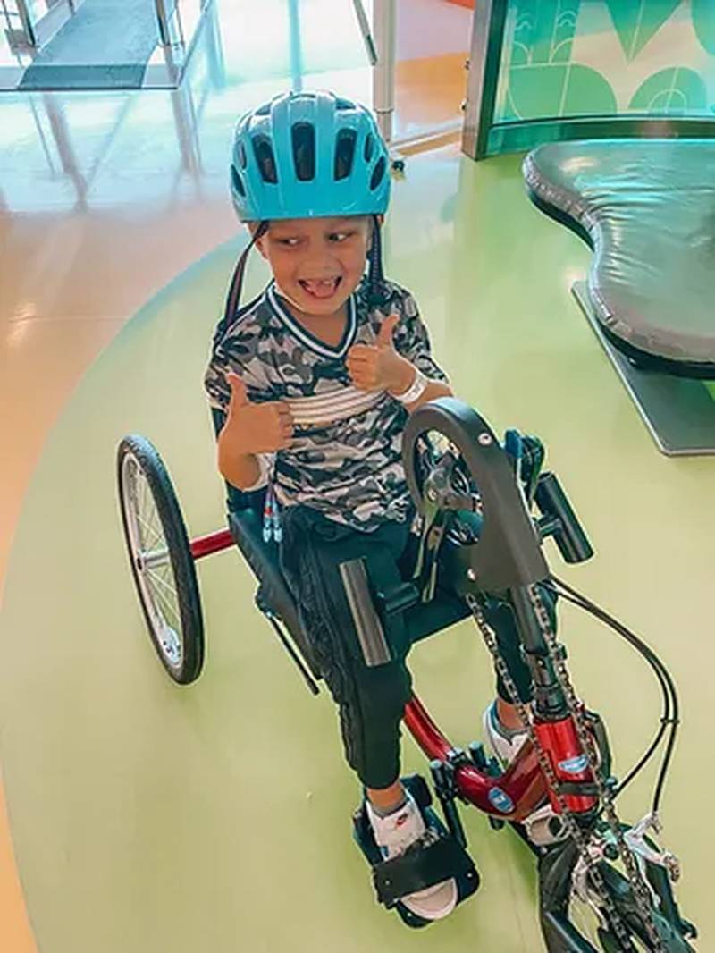 Eight-year-old Cooper Roberts is paralyzed from the waist down after being shot during the Highland Park Fourth of July parade shooting.