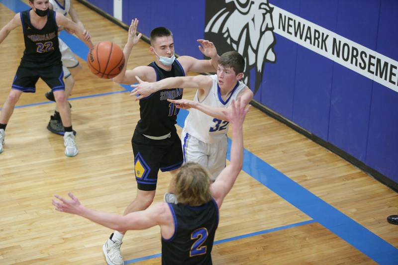 Photos Somonauk vs Newark boys basketball Shaw Local