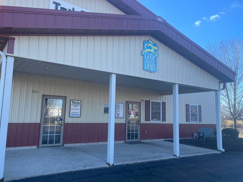 Gone to the Dogs is seen Feb. 15, 2024 at 2270 Barber Greene Road in DeKalb.