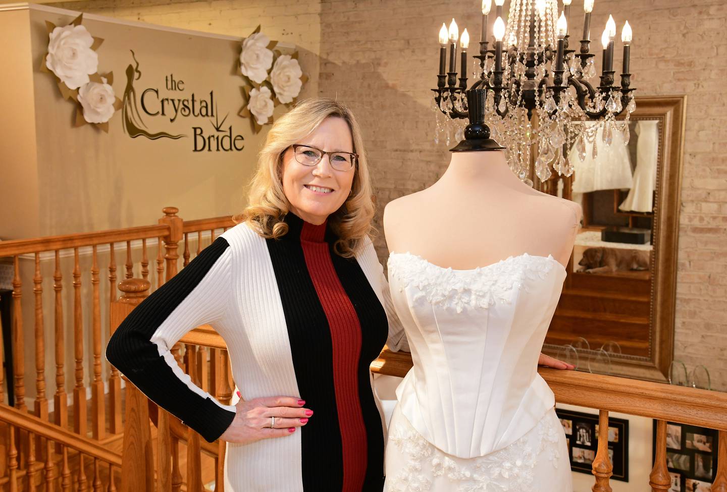 Owner of The Crystal Bride in Geneva, Nancy McElvenny, is passionate and dedicated to providing flawless services to every bride that walks through the door.