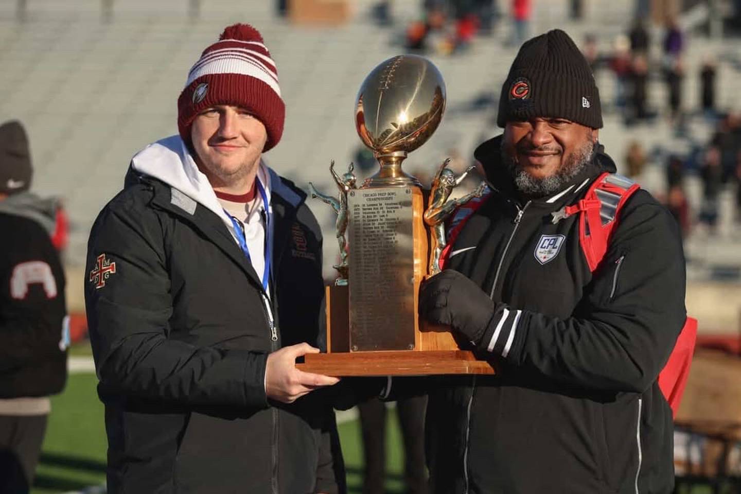 St. Ignatius defeated Morgan Park 40-12 to win the 2025 Prep Bowl at Hanson Stadium in Chicago on Friday.
